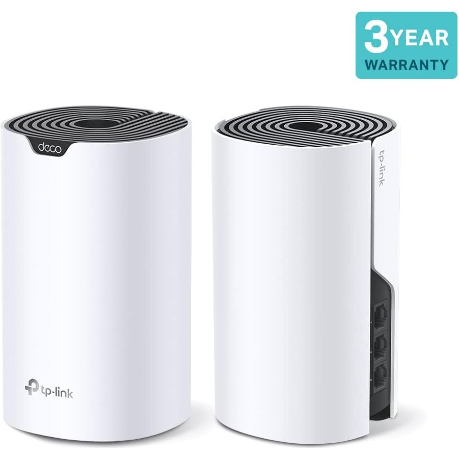 Buy TP-Link,TP-Link Deco S7 AC1900 Whole Mesh Wi-Fi System, Dual-Band with Gigabit Ports, Coverage up to 3,900 ft2, Connect up to 150 devices, 1.2 GHz CPU, Work with Amazon Alexa, Parental Controls, Pack of 2 - Gadcet UK | UK | London | Scotland | Wales| Near Me | Cheap | Pay In 3 | Network Cards & Adapters