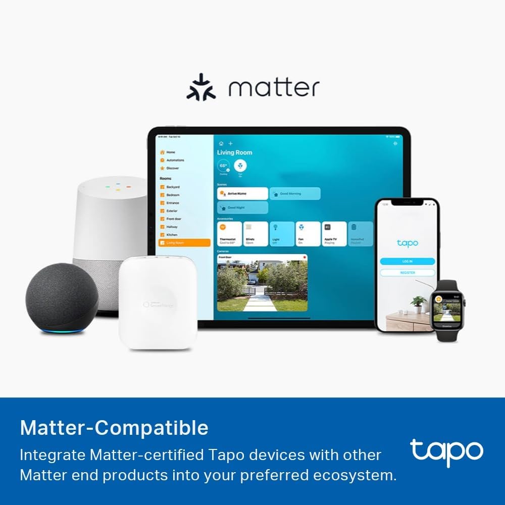 Buy Tapo,Tapo L535E Matter Smart Bulb E27 – 8.6W, 1055 lm, Dimmable & Tunable, Energy Monitoring, Works with Apple HomeKit, Alexa & Google - Gadcet UK | UK | London | Scotland | Wales| Near Me | Cheap | Pay In 3 | LED Light Bulbs