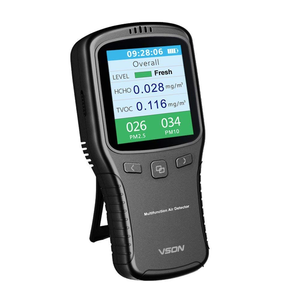 Buy VSON,Air Quality Monitor with Formaldehyde Detector, Temperature & Humidity Sensor, PM2.5/PM10 Tester for Office/Car ;PL - Gadcet UK | UK | London | Scotland | Wales| Near Me | Cheap | Pay In 3 | Air Quality Meters