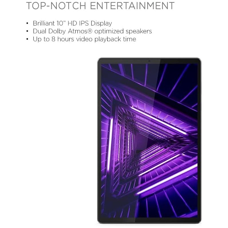 Buy Lenovo,Lenovo Tab M10 HD (2nd Gen), 10.1-inch Display- (Octa core 2.3GHz, 4GB RAM, 64GB Storage, Android 10) - Iron Grey - Gadcet UK | UK | London | Scotland | Wales| Ireland | Near Me | Cheap | Pay In 3 | Tablet Computers