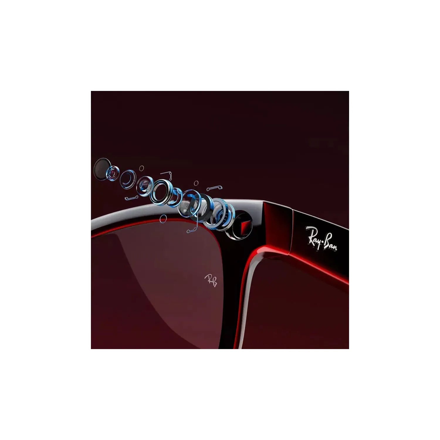 Buy Meta,Ray-Ban Meta Wayfarer - Matte Black, Polar Gradient Graphite - Gadcet UK | UK | London | Scotland | Wales| Near Me | Cheap | Pay In 3 | Smart Glasses