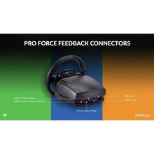 Maxx Tech Pro Force Feedback Racing Wheel Kit PC, Xbox & PS4