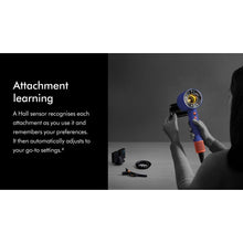 Dyson Supersonic Nural HD16 Hair Dryer – Intelligent Fast Drying, Vinca Blue/Topaz
