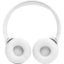 JBL Tune 520BT Wireless On-Ear Headphones – Pure Bass, Bluetooth 5.3, 57H Battery, White