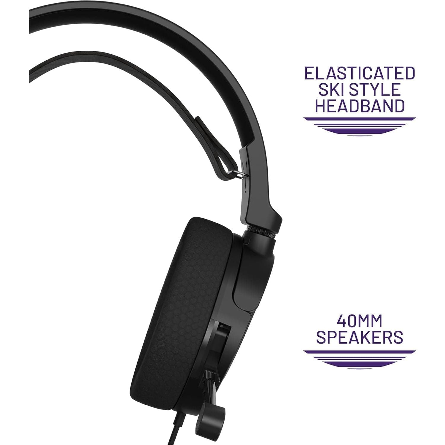 Buy Stealth,STEALTH ECLIPSE Over Ear Gaming Headset in Black Compatible with PS4, PS5, XBOX, Switch and PC - with Flexible Mic, 3.5mm Jack, 1.5m Cable, Lightweight, Comfortable and Durable - Gadcet UK | UK | London | Scotland | Wales| Near Me | Cheap | Pay In 3 | HEADPHONES / HEADSET