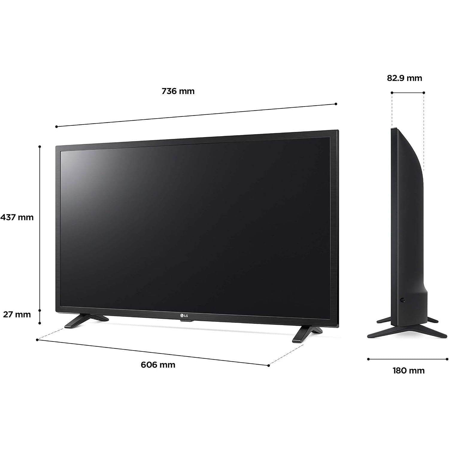 LG LQ63 32” HD Smart TV