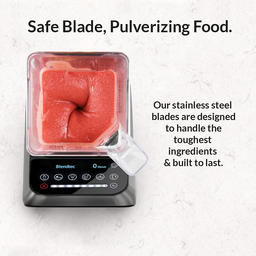 Buy Blendtec,Blendtec Designer 725 Blender - Gunmetal, Stainless Steel Blade, Ice Crushing, Soup Blend, Strong Blender Jar, Smoothie Bottle (Made in USA) - Gadcet UK | UK | London | Scotland | Wales| Near Me | Cheap | Pay In 3 | Food Blenders