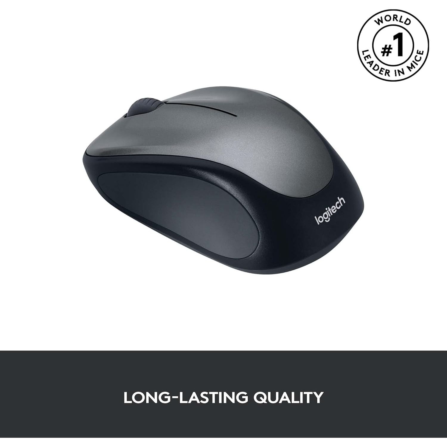 Buy Logitech,Logitech M235 Wireless Mouse, 2.4 GHz with USB Receiver, 1000 DPI Optical Tracking, 12 Month Battery, Compatible with PC, Mac, Laptop, Chromebook - Grey - Gadcet UK | UK | London | Scotland | Wales| Near Me | Cheap | Pay In 3 | Mice & Trackballs