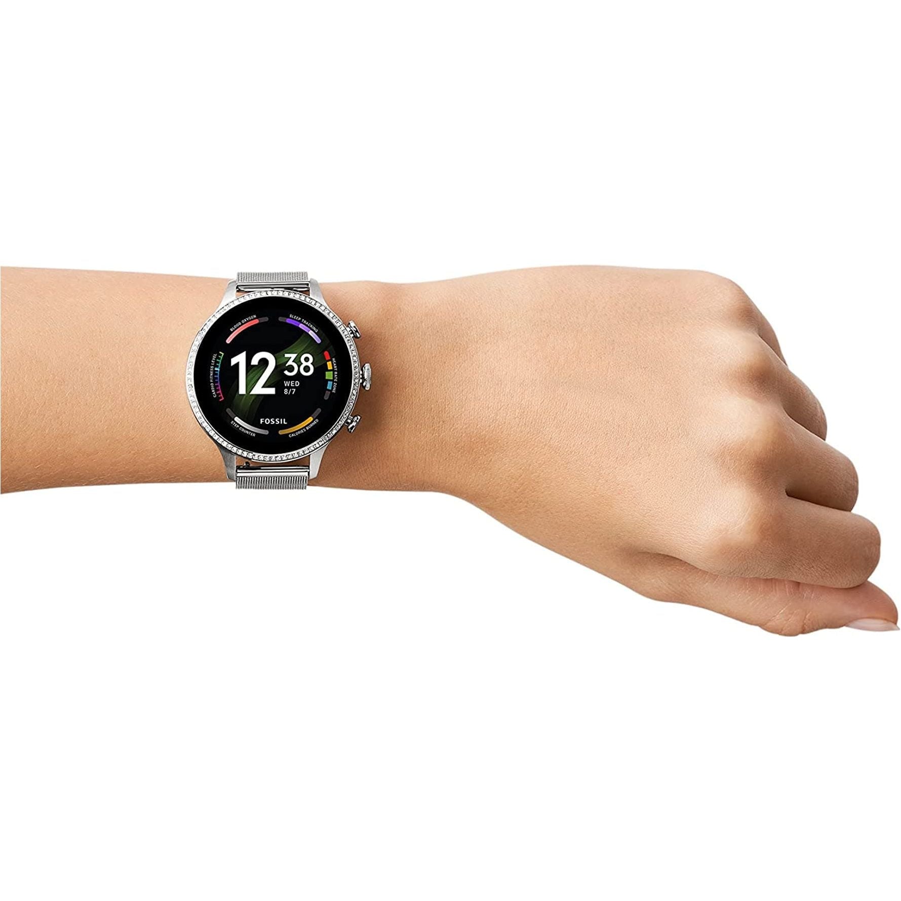 FOSSIL,Fossil Women's GEN 6 Touchscreen Smartwatch with Speaker, Heart Rate, NFC, and Smartphone Notifications - Gadcet.com