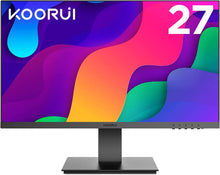 Buy KooRui,KOORUI 27 Inch FHD Monitor, IPS Computer Monitors, 75Hz, 5ms, 16:9 Full HD (1920 x 1080), VESA Mountable, HDMI/VGA, Low Blue Light - Gadcet.com | UK | London | Scotland | Wales| Ireland | Near Me | Cheap | Pay In 3 | Televisions