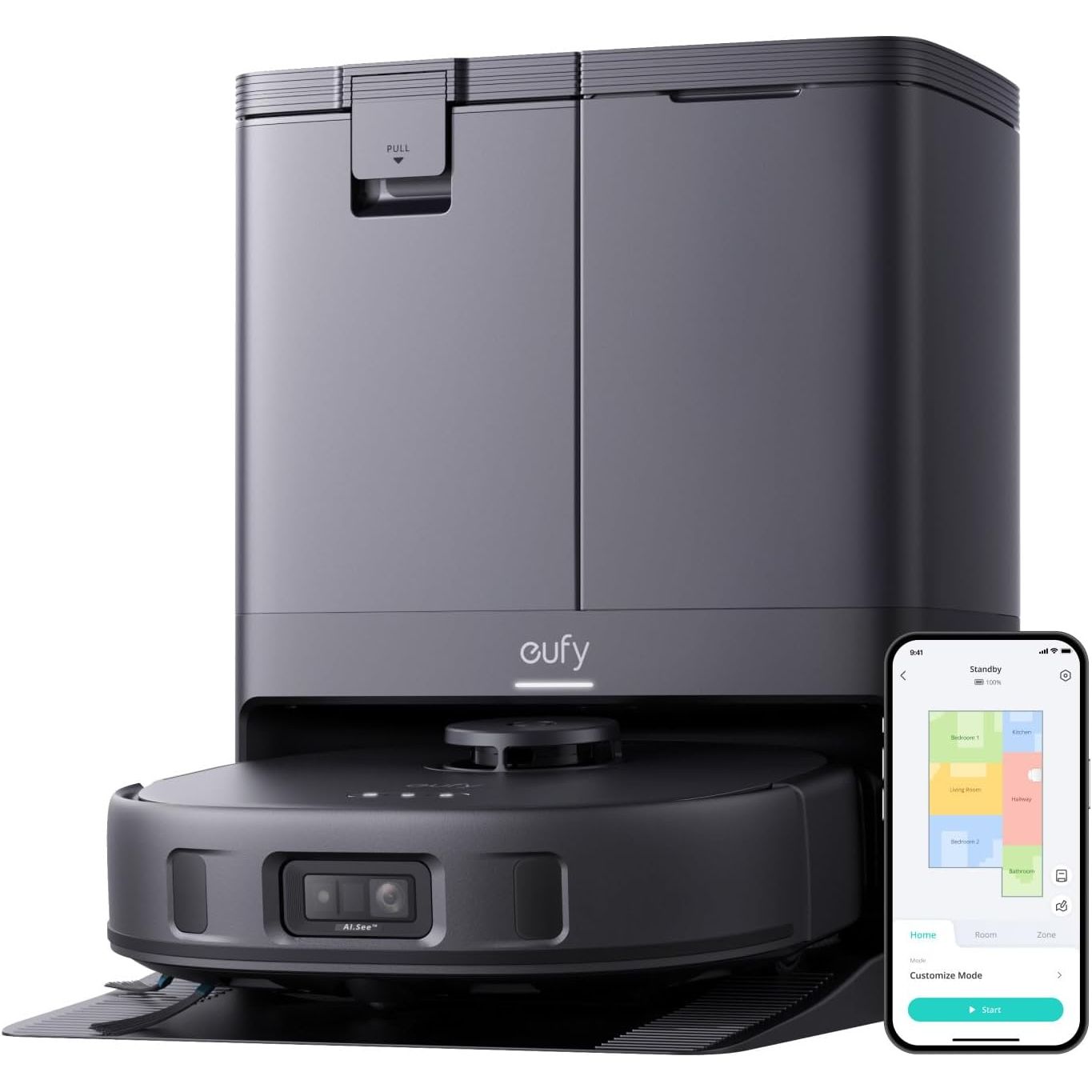 Buy eufy,eufy X10 Pro Omni Robot Vacuum Cleaner with Mop - 8,000 Pa, Dual Mops, Auto-Lift, Carpet Detection, AI Obstacle Avoidance, Self-Emptying & Self-Refilling - Gadcet UK | UK | London | Scotland | Wales| Near Me | Cheap | Pay In 3 | Vacuums