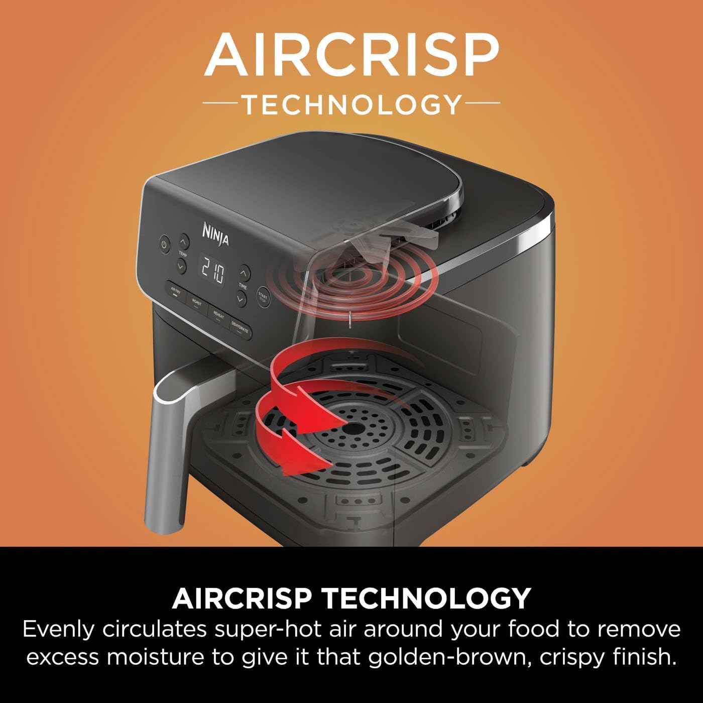 Buy NINJA,Ninja Air Fryer Pro 4.7L (AF140UK) 4-in-1, Single Drawer, Digital, 2000W, Black - Gadcet UK | UK | London | Scotland | Wales| Near Me | Cheap | Pay In 3 | Air Fryers