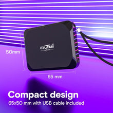 Buy Crucial,Crucial X9 2TB Portable External SSD – Up to 1050MB/s, USB-C 3.2, Compatible with Xbox, PC & Mac (CT2000X9SSD902) - Gadcet UK | UK | London | Scotland | Wales| Near Me | Cheap | Pay In 3 | External hard drives