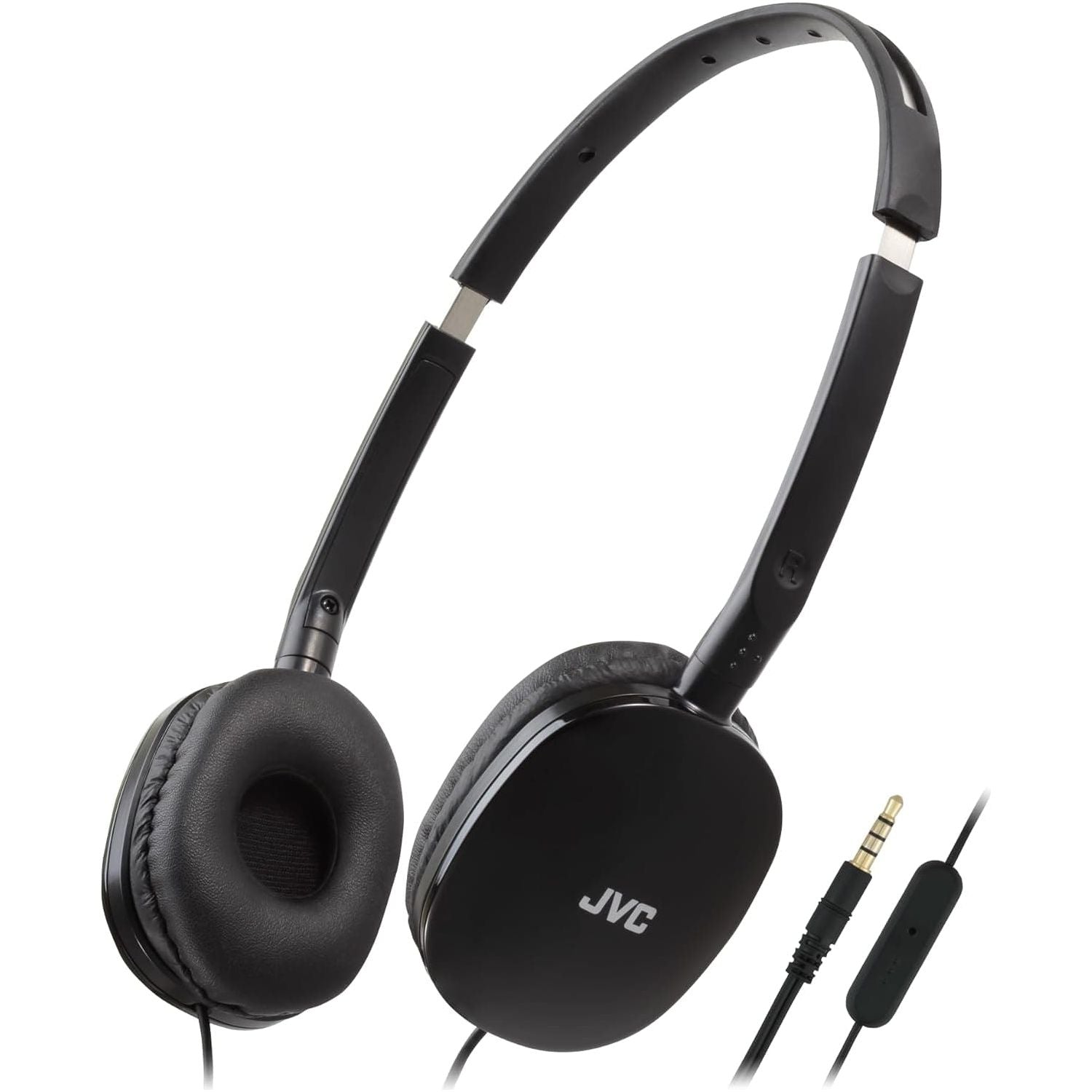 Buy JVC,JVC HA-S160M-B Flats Foldable Headphones with Microphone - Black - Gadcet UK | UK | London | Scotland | Wales| Near Me | Cheap | Pay In 3 | Headphones & Earphones