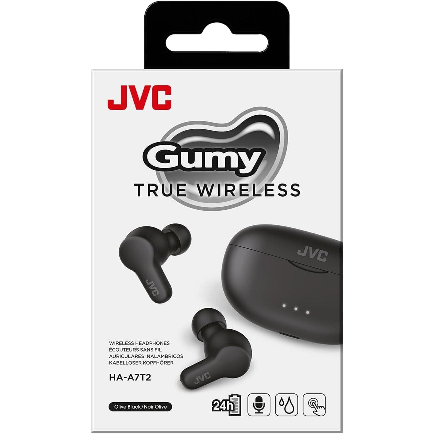 Buy JVC,JVC HA-A7T2 Gumy - Wireless Bluetooth Earphones - Black - Gadcet UK | UK | London | Scotland | Wales| Ireland | Near Me | Cheap | Pay In 3 | Headphones & Headsets