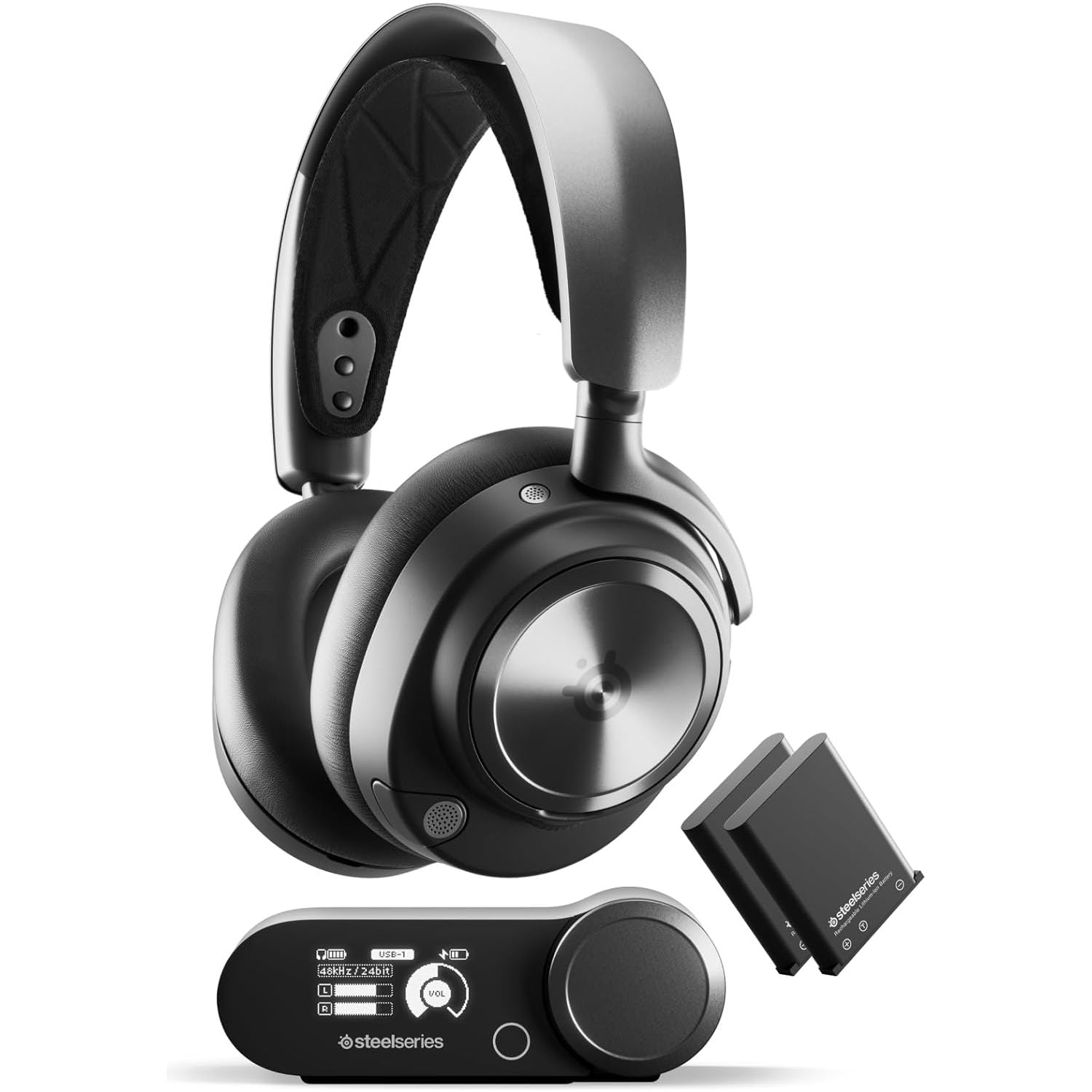 Buy Steelseries,Steelseries Arctis Nova Pro PS5, PC Wireless Gaming Headset - Gadcet UK | UK | London | Scotland | Wales| Near Me | Cheap | Pay In 3 | On-Ear Headphones
