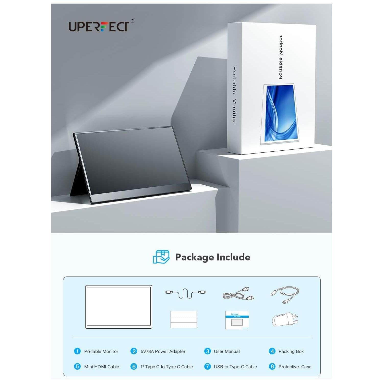 Buy Cdisplay,Cdisplay - Portable Monitor - 15.6 Inch - External Monitor - Gadcet UK | UK | London | Scotland | Wales| Ireland | Near Me | Cheap | Pay In 3 | Computer Monitors