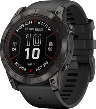 Buy Garmin,Garmin Fenix 7X Pro Solar Smartwatch - Charcoal Grey, 37 Days Battery Life, LED Flashlight, Advanced Training Metrics, Health & Wellness Monitoring - Gadcet UK | UK | London | Scotland | Wales| Near Me | Cheap | Pay In 3 | Smart Watches