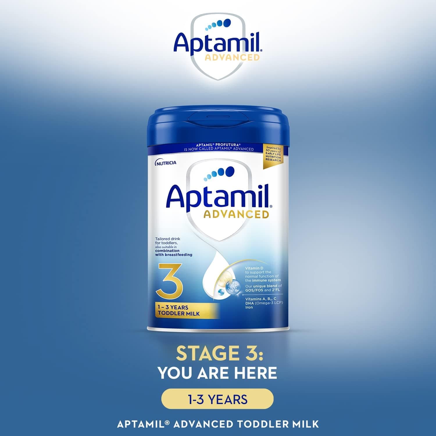 Buy APTAMIL,Aptamil Advanced 3 Toddler Baby Milk Powder Formula, from 1 Year, 800g (Pack of 2) - Gadcet UK | UK | London | Scotland | Wales| Ireland | Near Me | Cheap | Pay In 3 | Health Care