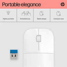 Buy HP,HP Z3700 Wireless Mouse – White, Slim Design, 2.4GHz, Multi-Device Compatible, 1200 DPI Optical Sensor, Up to 16-Month Battery Life - Gadcet UK | UK | London | Scotland | Wales| Near Me | Cheap | Pay In 3 | Mice & Trackballs