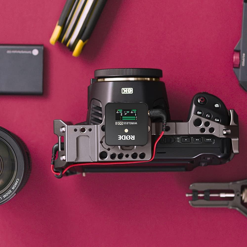 Buy RØDE,RØDE Wireless GO II Ultra-compact Dual-channel Wireless Microphone System with Built-in Microphones, On-board Recording and 200m Range for Filmmaking, Interviews and Content Creation - Gadcet UK | UK | London | Scotland | Wales| Near Me | Cheap | Pay In 3 | Microphones