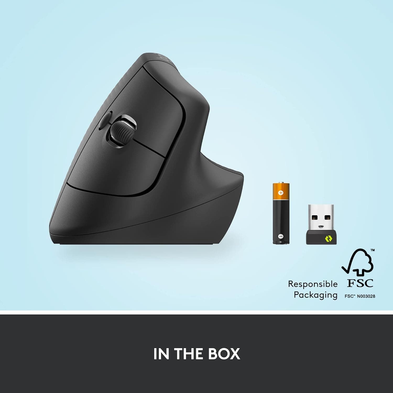 Buy Logitech,Logitech Lift Vertical Ergonomic Mouse, Wireless, Bluetooth or Logi Bolt USB receiver, Quiet clicks, 4 buttons, compatible with Windows/macOS/iPadOS, Laptop, PC - Graphite - Gadcet UK | UK | London | Scotland | Wales| Near Me | Cheap | Pay In 3 | Gaming mouse