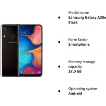 Samsung Galaxy A20e 32GB Black Sim-Free Unlocked Mobile Phone - 4