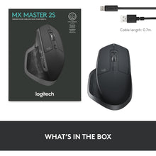 Buy Logitech,Logitech MX Master 2S Bluetooth Edition Wireless Mouse, Multi-Surface, Hyper-Fast Scrolling, Ergonomic, Rechargeable, Connects Up to 3 Mac/PC Computers - Graphite - Gadcet UK | UK | London | Scotland | Wales| Near Me | Cheap | Pay In 3 | Keyboard & Mouse