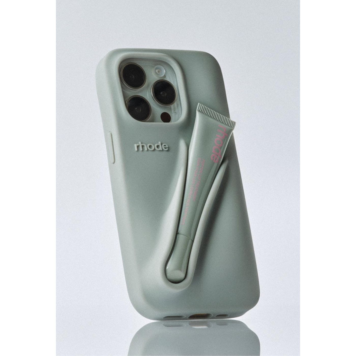 Buy Apple,Rhode Lip Case Gray - iPhone 16 pro max - Gadcet UK | UK | London | Scotland | Wales| Near Me | Cheap | Pay In 3 | Mobile Phone Cases