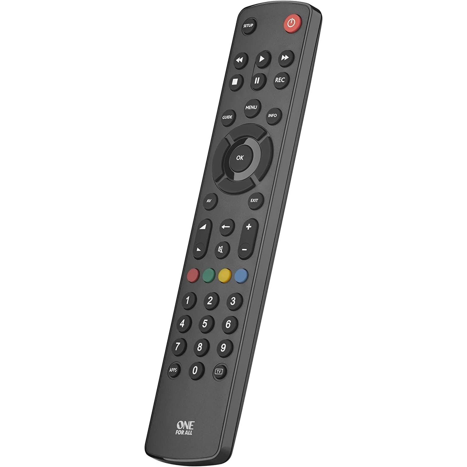 One for all,One For All URC1210 Contour Universal TV Remote Control - Gadcet.com