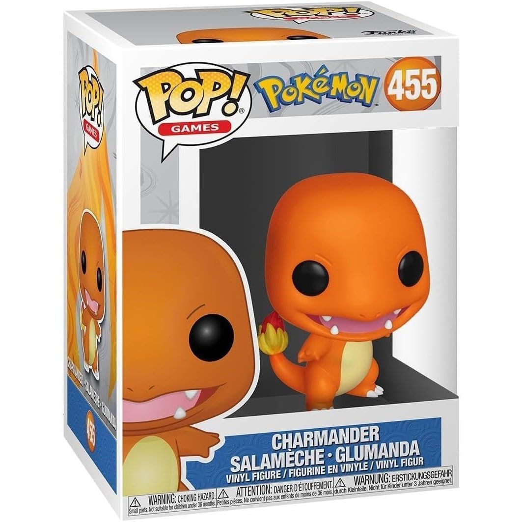 Buy Funko,Funko Pop! Pokémon Charmander Vinyl Figure | Official Collectible - Gadcet UK | UK | London | Scotland | Wales| Near Me | Cheap | Pay In 3 | Action & Toy Figures