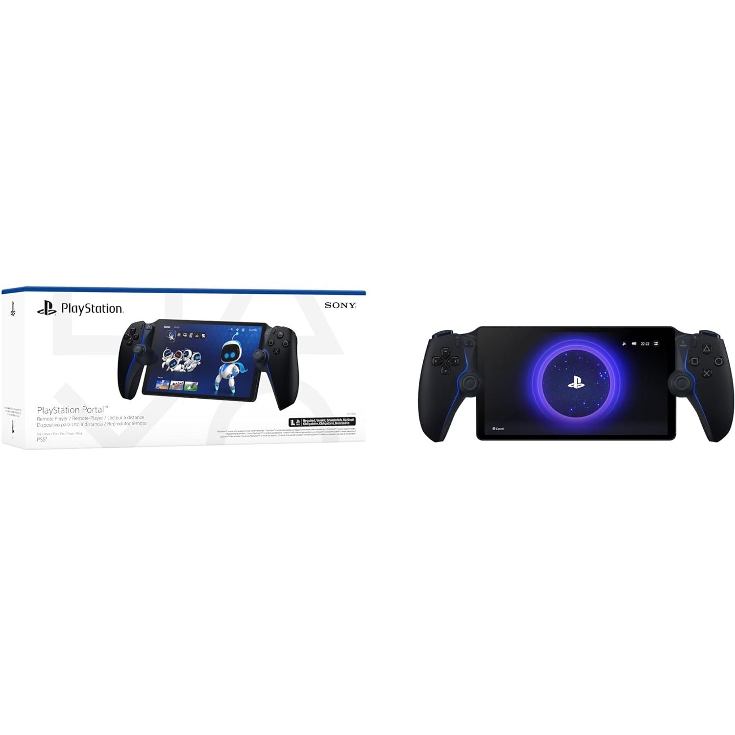 Buy PlayStation,PlayStation Portal Remote Player - Midnight Black - Gadcet UK | UK | London | Scotland | Wales| Near Me | Cheap | Pay In 3 | Home Game Console Accessories