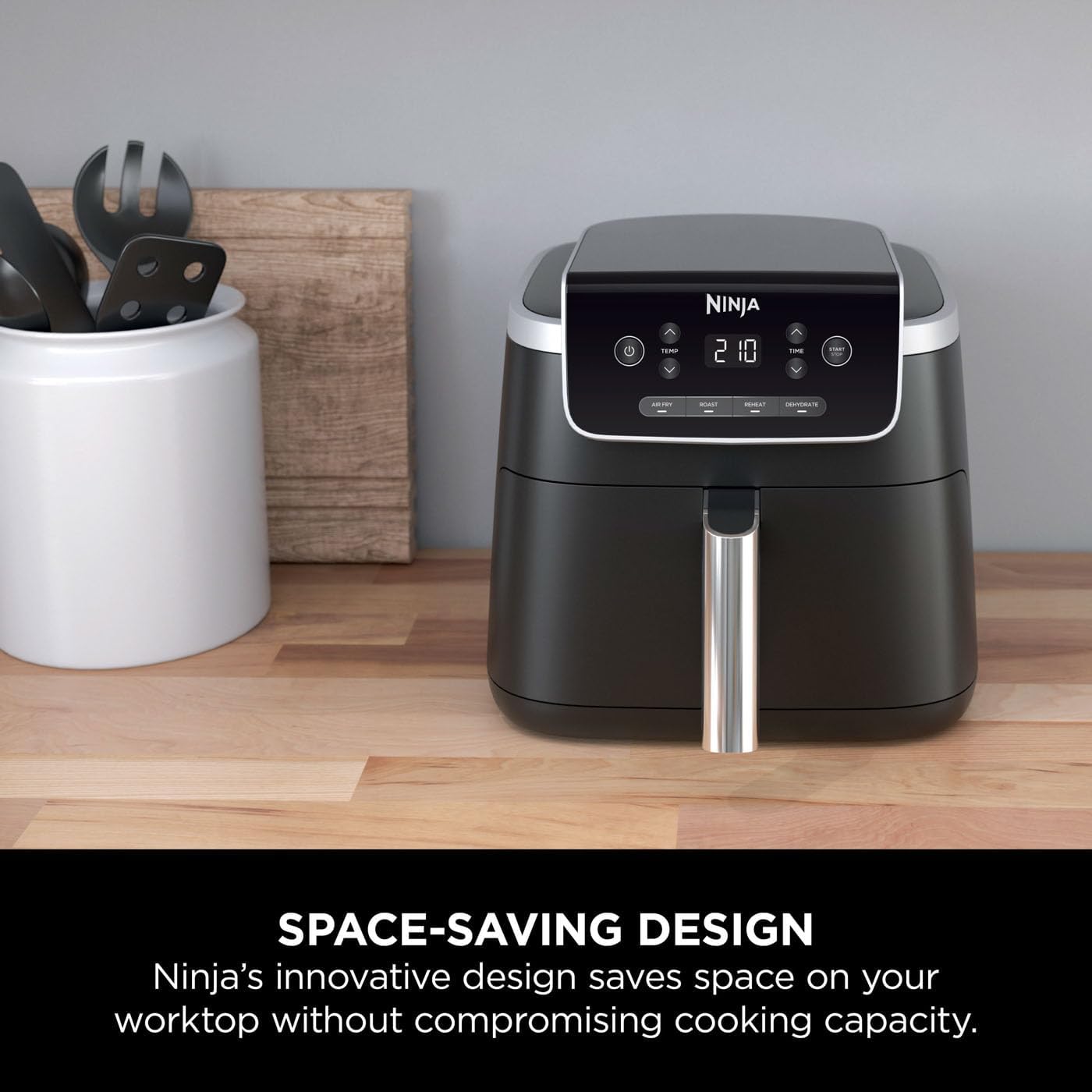 Buy NINJA,Ninja Air Fryer Pro 4.7L (AF140UK) 4-in-1, Single Drawer, Digital, 2000W, Black - Gadcet UK | UK | London | Scotland | Wales| Near Me | Cheap | Pay In 3 | Air Fryers