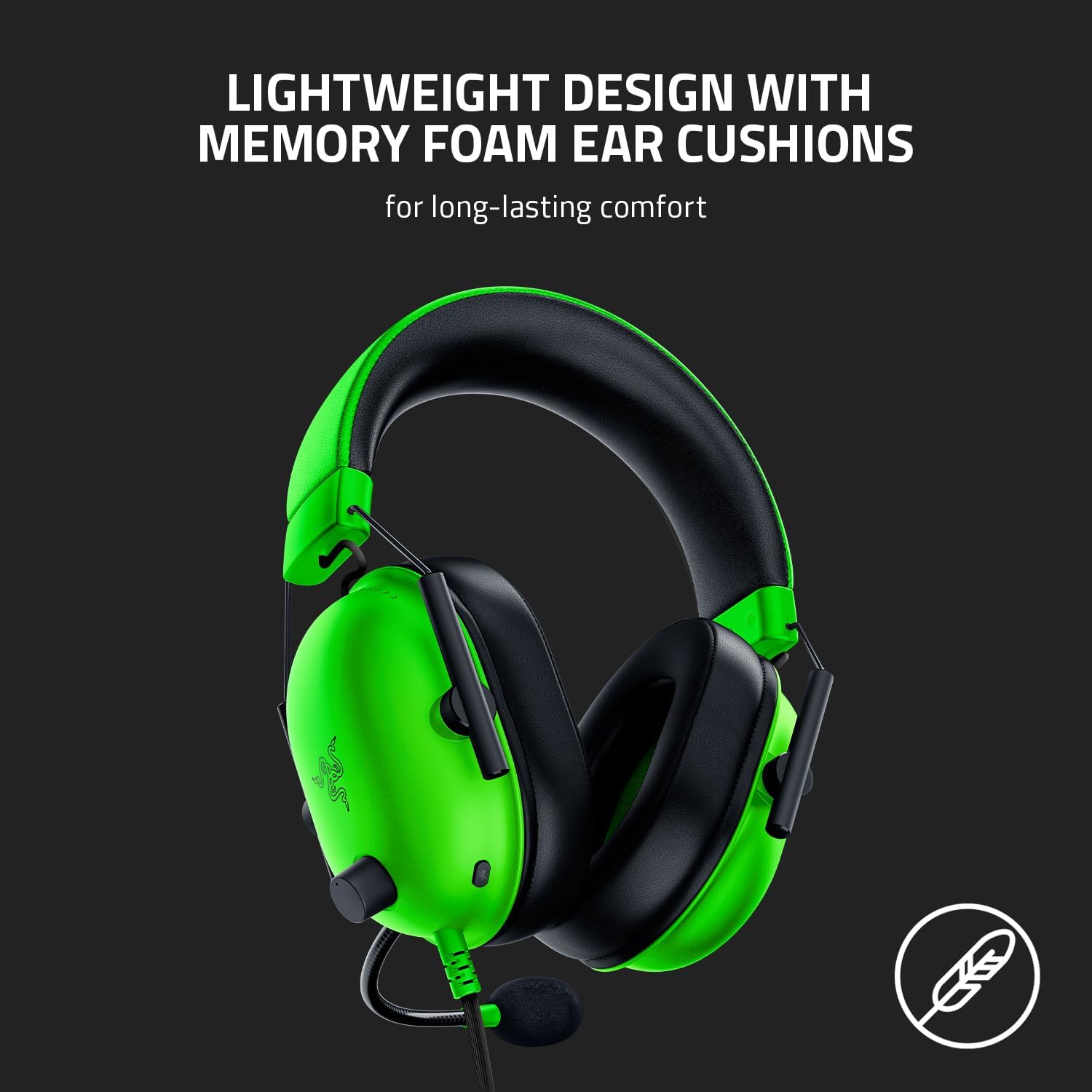 Buy Razer,Razer BlackShark V2 X Green Wired Multi-Platform E-Sports Gaming Headset – TriForce 50mm Drivers, HyperClear Cardioid Mic, 7.1 Surround Sound, 3.5mm - Gadcet UK | UK | London | Scotland | Wales| Near Me | Cheap | Pay In 3 | Gaming Headsets