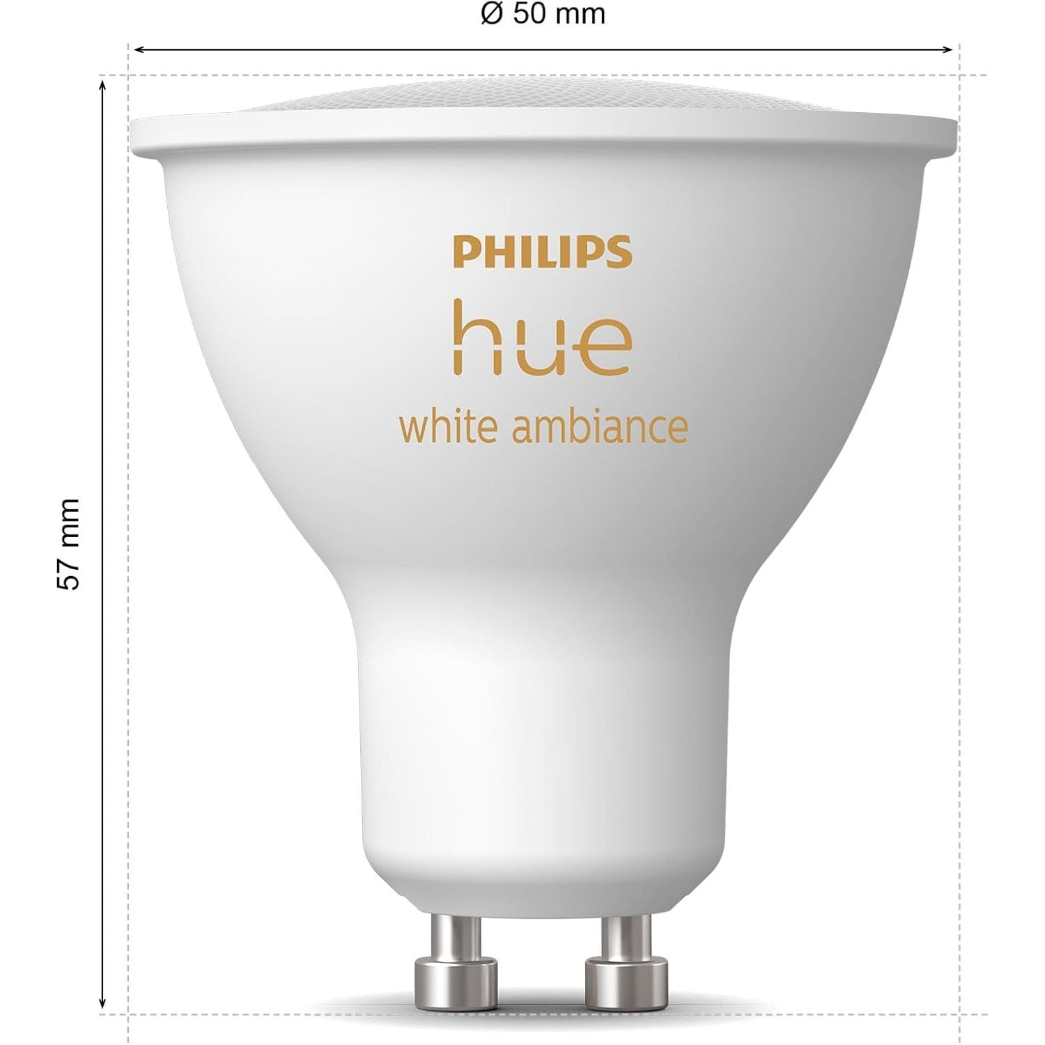Buy PHILIPS,Philips Hue GU10 White Ambiance Smart LED Spotlight – 3-Pack Precision Lighting - Gadcet UK | UK | London | Scotland | Wales| Near Me | Cheap | Pay In 3 | LED Light Bulbs