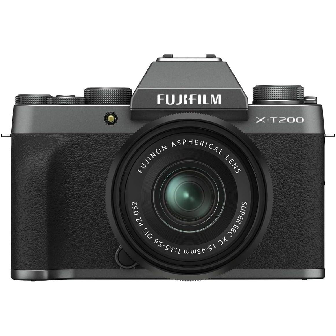 Buy FUJIFILM,Fujifilm X-T200 Mirrorless Camera – XC 15-45mm Lens, Dark Silver - Gadcet UK | UK | London | Scotland | Wales| Near Me | Cheap | Pay In 3 | Mirrorless Digital Cameras