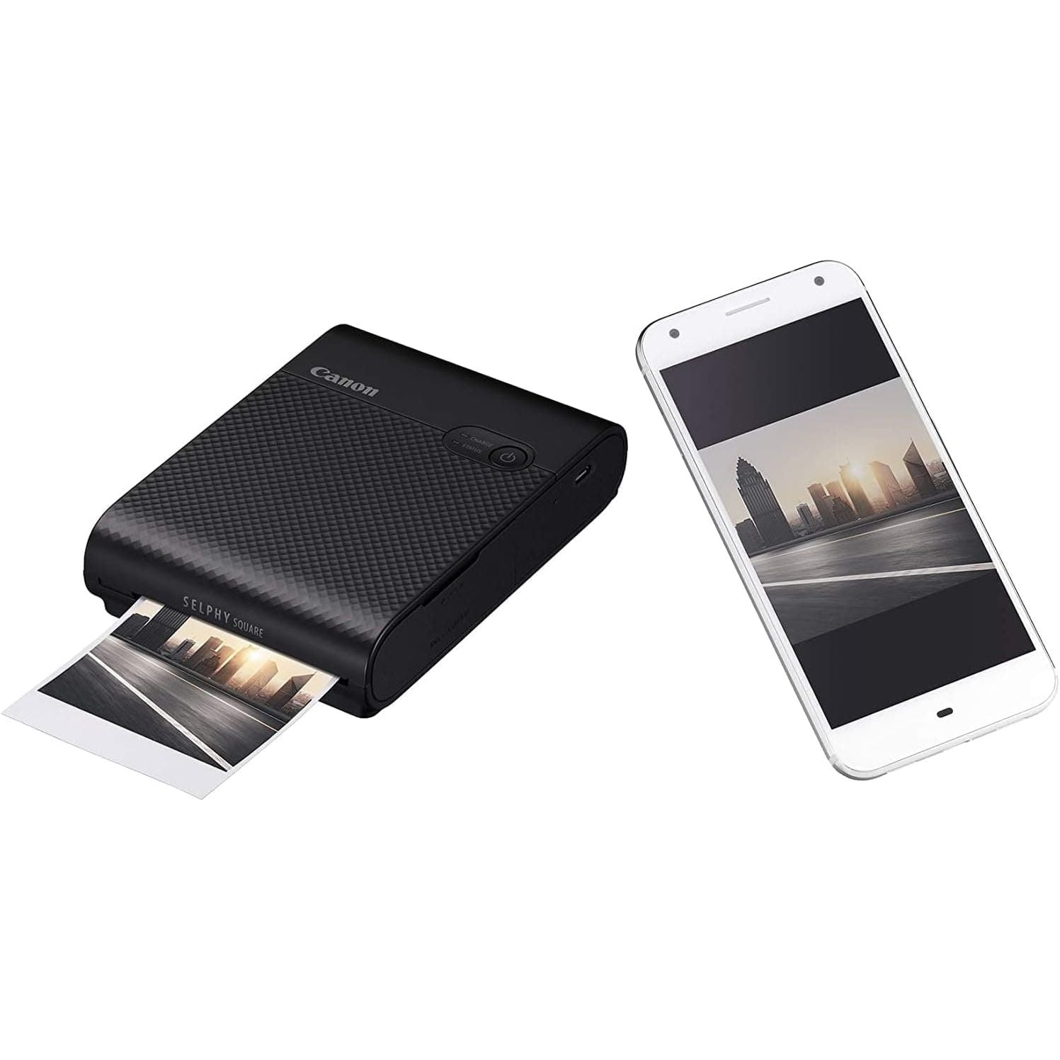 Buy Canon,Canon SELPHY SQUARE QX10 Portable Colour Photo Wireless Printer (Black) - A compact WiFi printer that prints quality square photos and connects directly to your smartphone. - Gadcet UK | UK | London | Scotland | Wales| Ireland | Near Me | Cheap | Pay In 3 | Photographic Paper