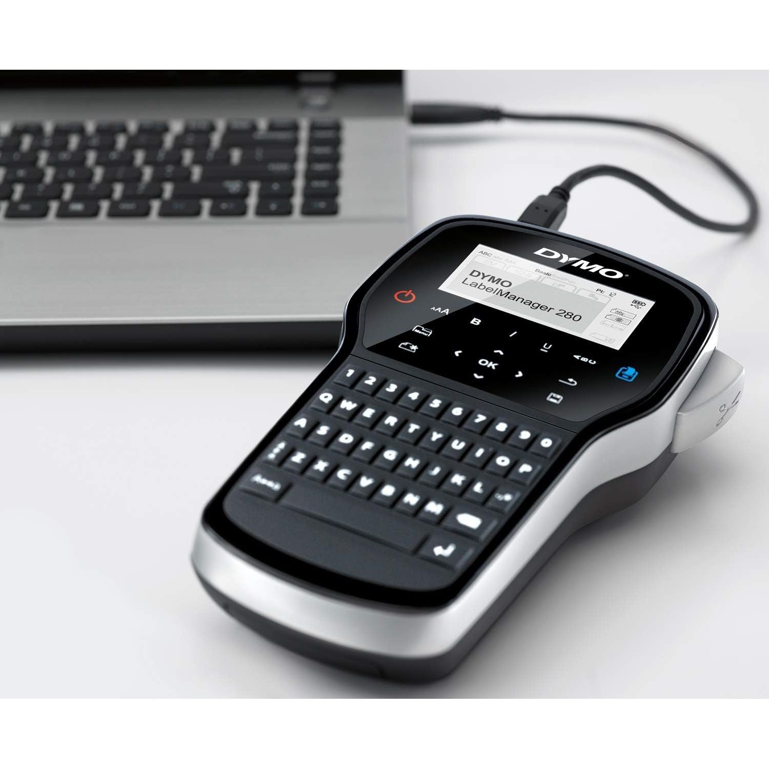 Buy Dymo,Dymo LabelManager 280 Rechargeable Handheld Label Maker Kit with QWERTY Keyboard, 2 D1 Label Rolls, and Carrying Case - Gadcet UK | UK | London | Scotland | Wales| Near Me | Cheap | Pay In 3 | Label Makers