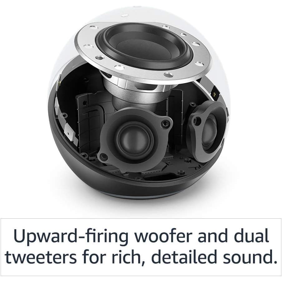 Buy Amazon,Echo (4th generation) | Premium sound Wi-Fi and Bluetooth smart speaker with smart home hub and Alexa | Glacier - White - Gadcet.com | UK | London | Scotland | Wales| Ireland | Near Me | Cheap | Pay In 3 | Electronics