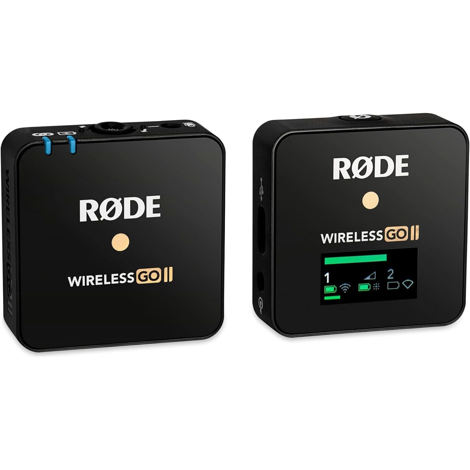 Buy RØDE,RØDE Wireless GO II Single Ultra-compact Dual-channel Wireless Microphone System with a Built-in Microphone and On-board Recording for Filmmaking, Interviews and Content Creation (Single Set) - Gadcet UK | UK | London | Scotland | Wales| Near Me | Cheap | Pay In 3 | Microphones