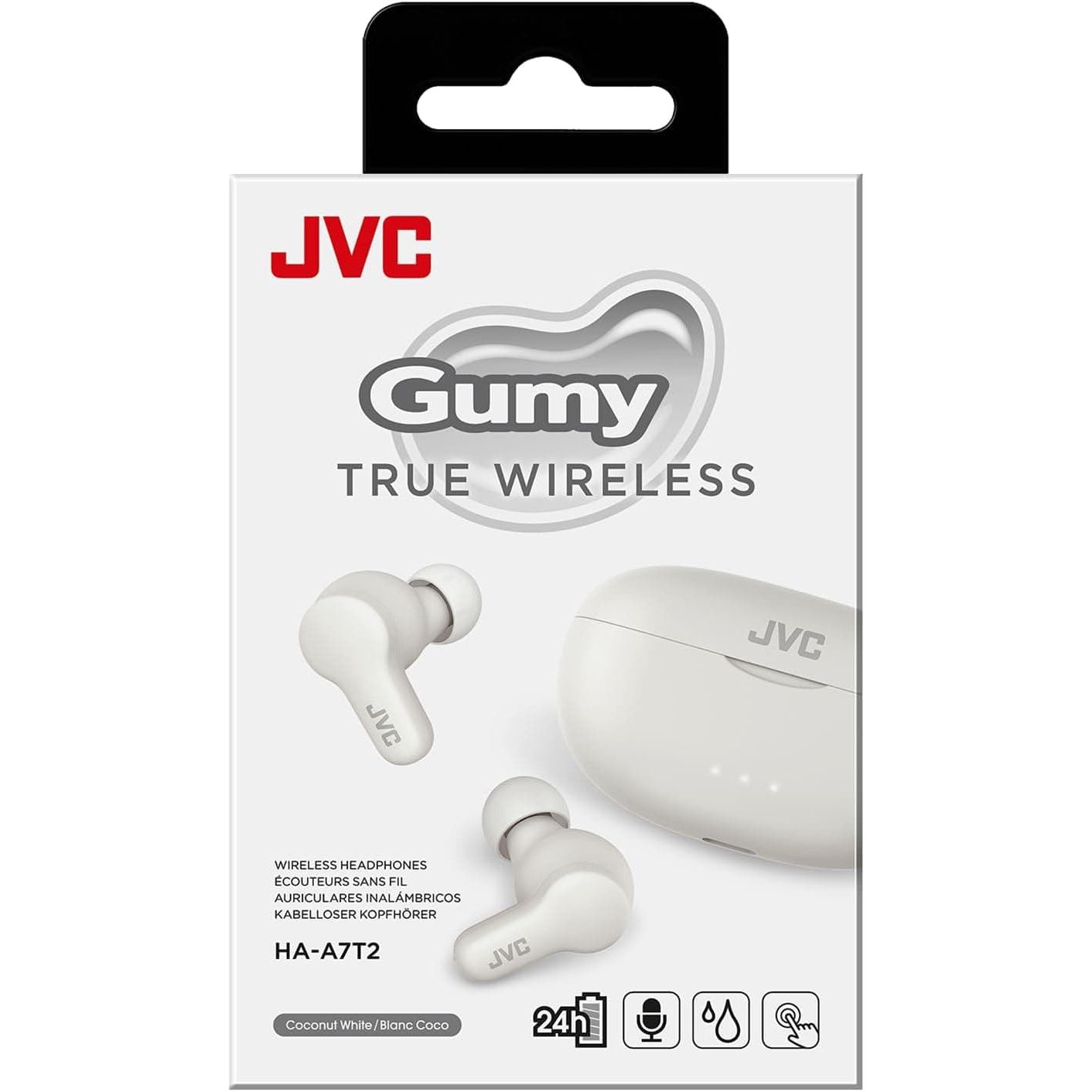 Buy JVC,JVC HA-A7T2 Gumy - Wireless Bluetooth Earphones - White - Gadcet UK | UK | London | Scotland | Wales| Ireland | Near Me | Cheap | Pay In 3 | Headphones & Headsets