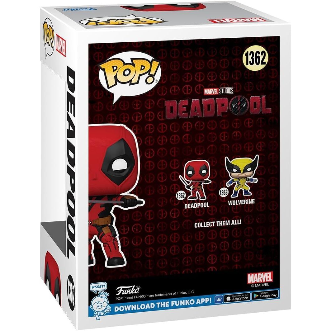 Buy Funko,Funko Pop! Marvel: Deadpool & Wolverine – Deadpool Collectable Vinyl Figure - Gadcet UK | UK | London | Scotland | Wales| Near Me | Cheap | Pay In 3 | Action & Toy Figures