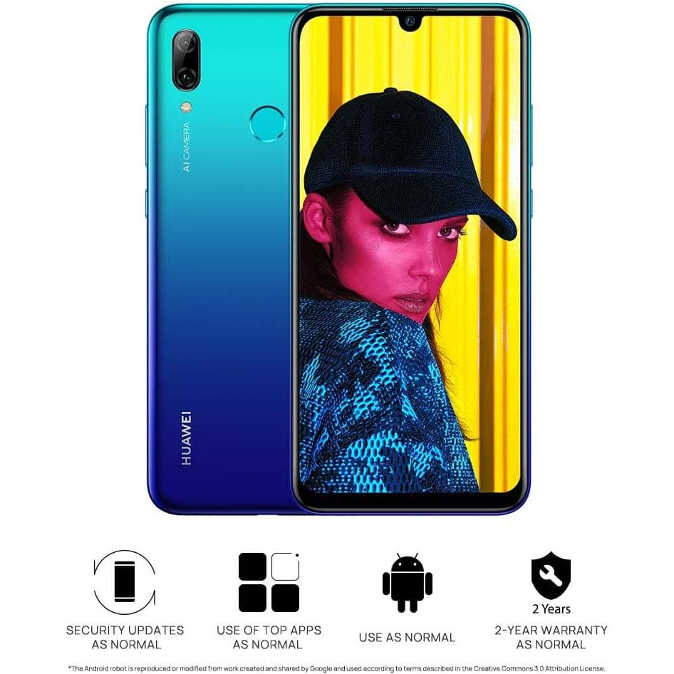 Buy Huawei,Huawei P Smart 2019 -(3GB RAM+64GB Storage)-Aurora Blue-Unlocked - Gadcet.com | UK | London | Scotland | Wales| Ireland | Near Me | Cheap | Pay In 3 | Mobile Phones