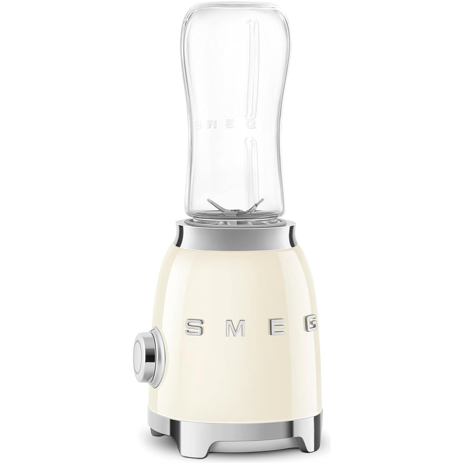 Buy Smeg,Smeg PBF01CRUK Retro 50’s Style Personal Blender, 600ml, 2 Speed Settings, 2 Bottles-To-Go, 300W, Cream - Gadcet UK | UK | London | Scotland | Wales| Near Me | Cheap | Pay In 3 | Food Blenders
