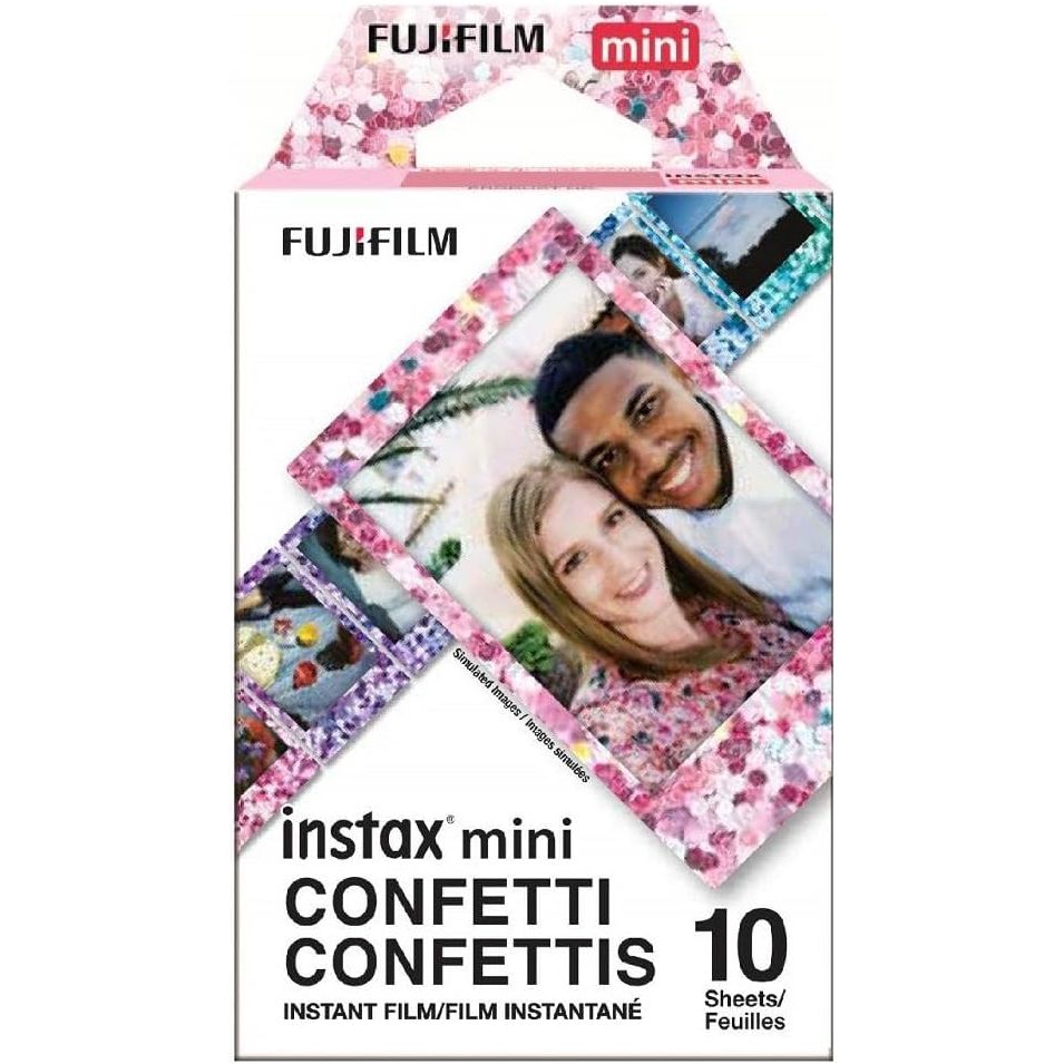 Buy instax,Fujifilm instax mini Instant Film – Confetti Border, 10 Shot Pack - Gadcet UK | UK | London | Scotland | Wales| Near Me | Cheap | Pay In 3 | Instant Film Cameras