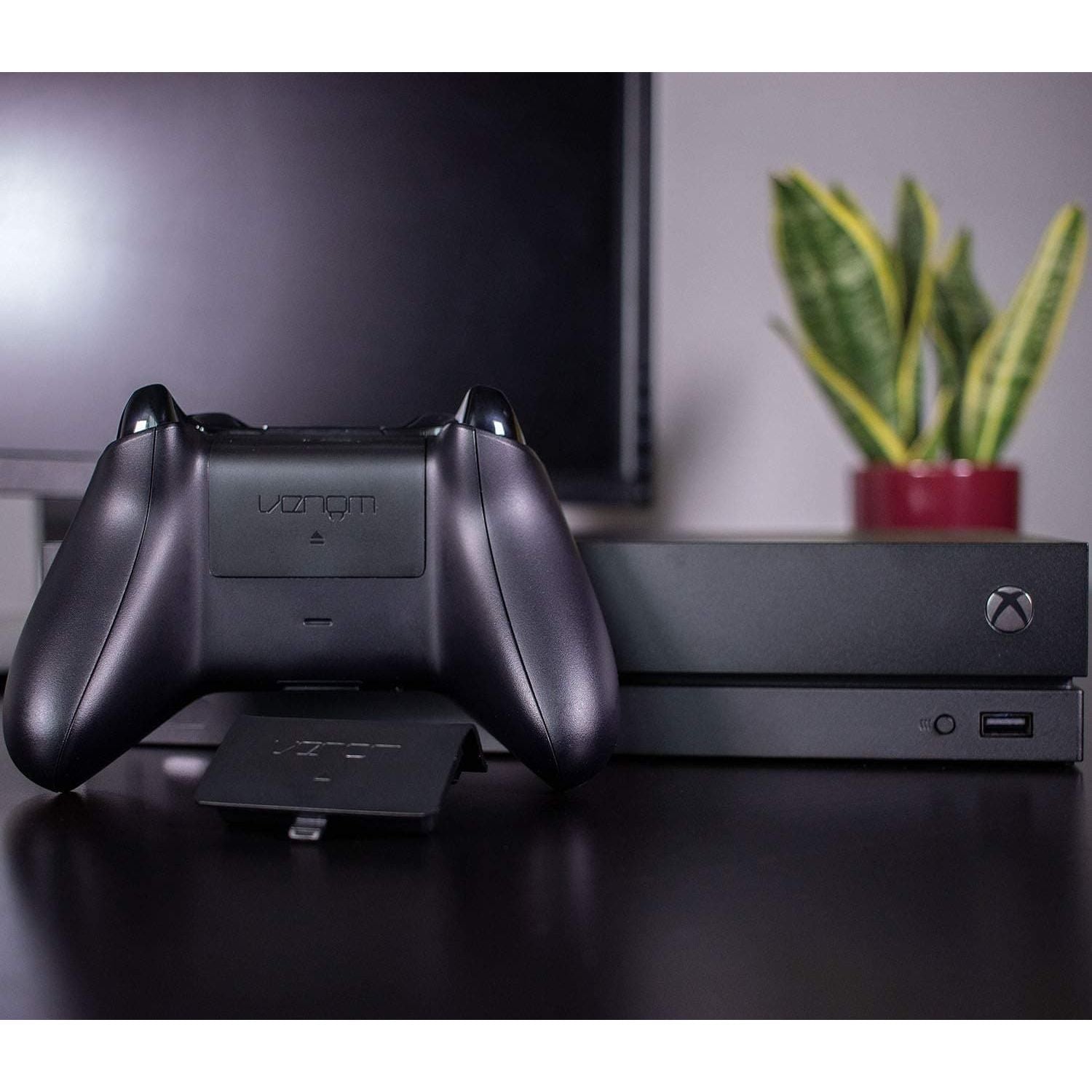 Buy Venom,Venom Xbox One Rechargeable Battery Twin Pack: Black (Xbox One) - Gadcet UK | UK | London | Scotland | Wales| Near Me | Cheap | Pay In 3 | Video Game Console Accessories