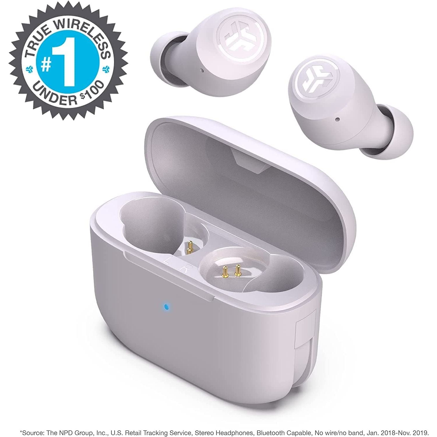 Buy JLab,JLab Go Air Pop True Wireless Earbuds - Lilac - Gadcet UK | UK | London | Scotland | Wales| Ireland | Near Me | Cheap | Pay In 3 | Earphones