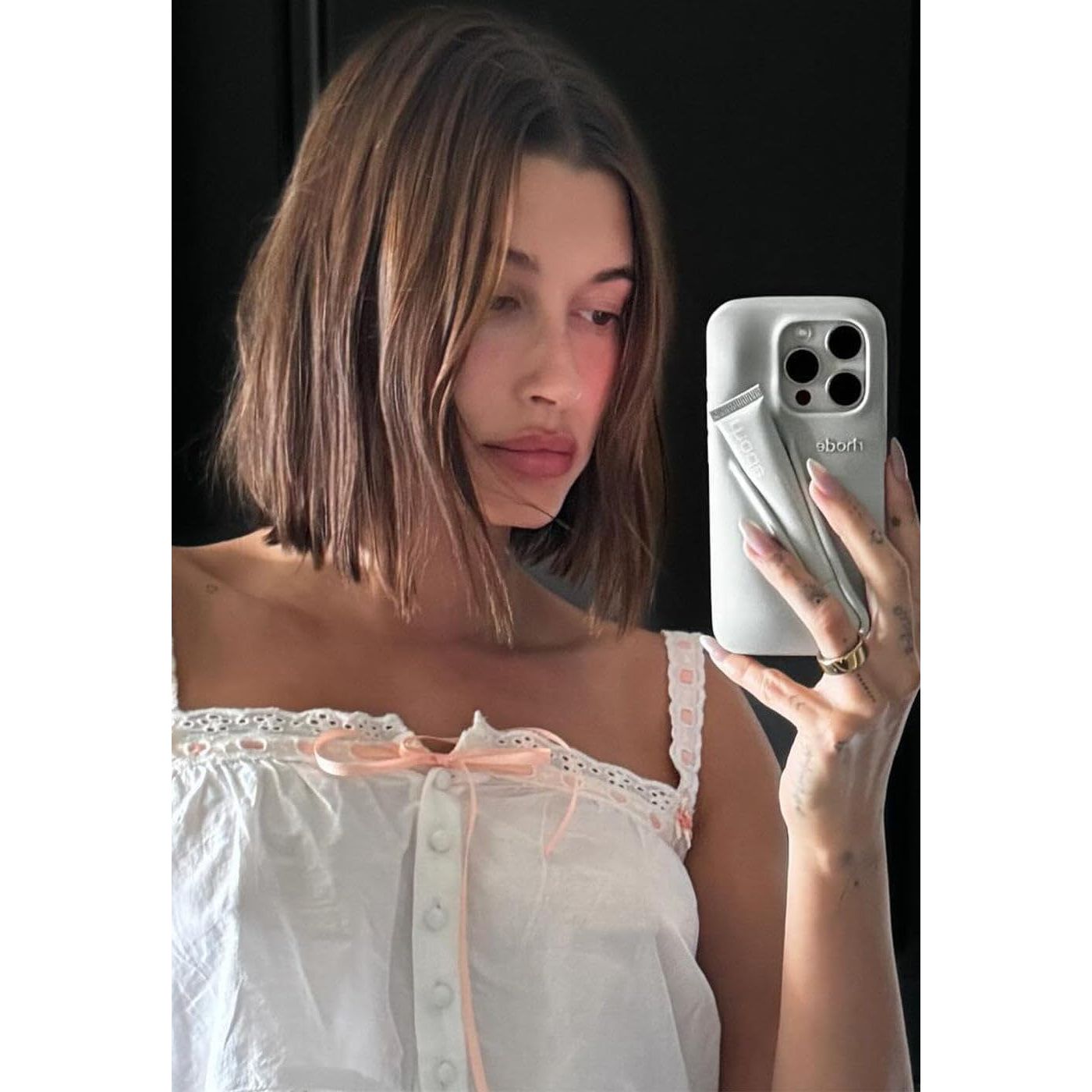 Buy Apple,Rhode Lip Case Gray - iPhone 16 pro max - Gadcet UK | UK | London | Scotland | Wales| Near Me | Cheap | Pay In 3 | Mobile Phone Cases