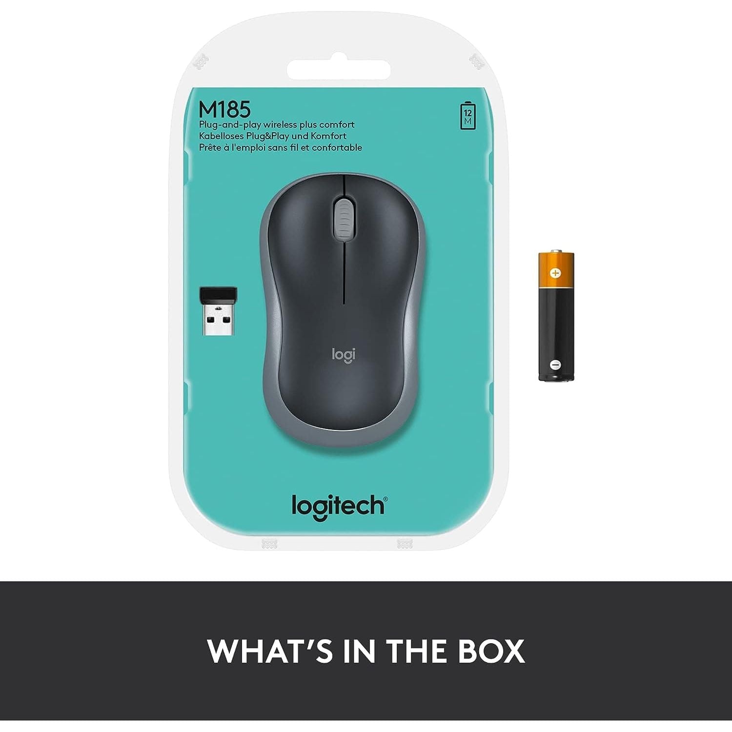 Buy Logitech,Logitech M185 Wireless Mouse - Grey - Gadcet UK | UK | London | Scotland | Wales| Ireland | Near Me | Cheap | Pay In 3 | Mouse Pads