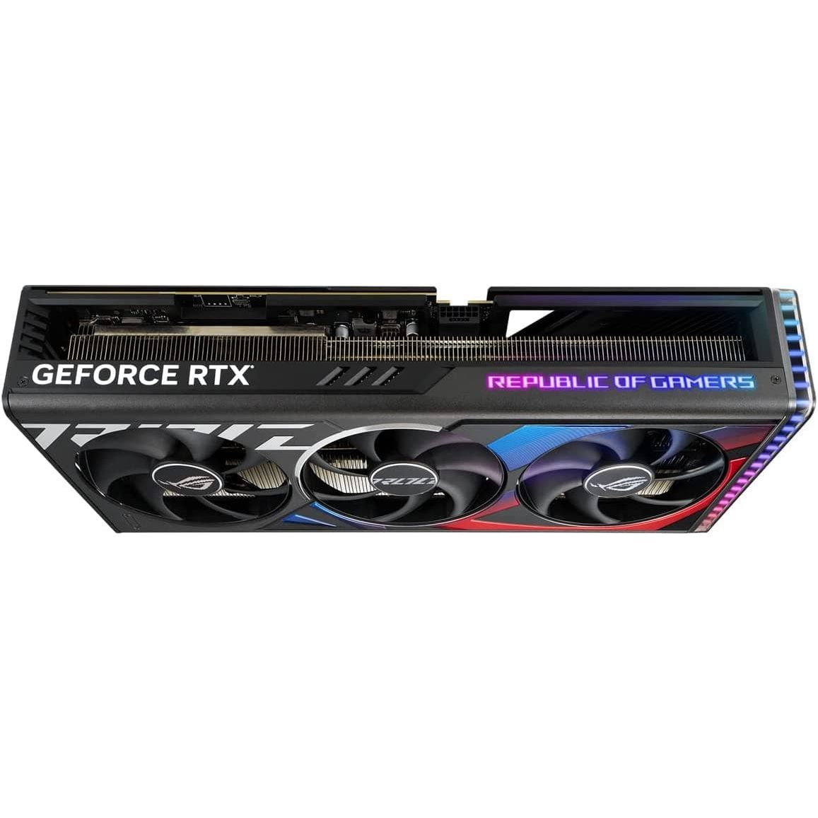 ASUS,ASUS ROG Strix GeForce RTX 4090 OC 24GB GDDR6X Memory Edition Gaming Graphics Card - Gadcet.com